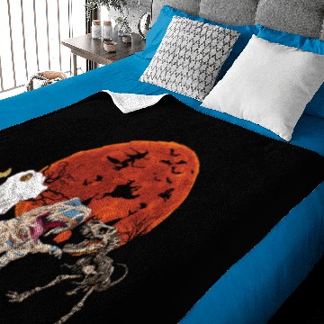 Discover halloween dinosaur skeleton ghost mummy Baby Blankets