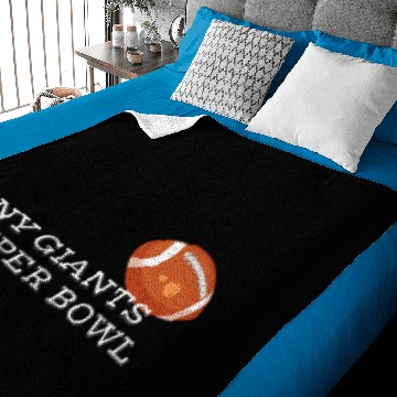 Discover ny giants super bowl Baby Blankets