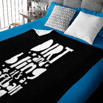 Discover Dirt And Bling It's A Softball Thing Baby Blankets