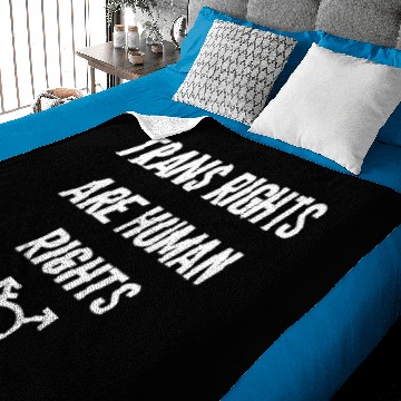 Discover Trans Rights Are Human Rights Baby Blankets