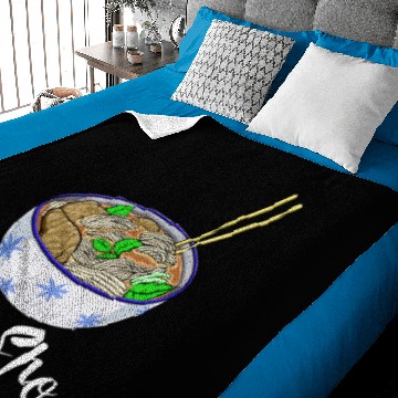 Discover Pho Sho Soup Baby Blankets