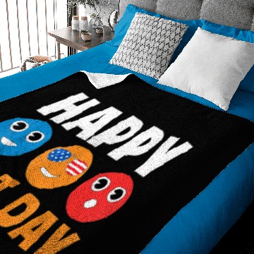Discover Happy dot day Baby Blankets