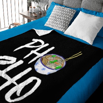 Discover Pho-Sho Soup Baby Blankets
