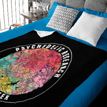 Discover Psychedelic Research Volunteer Baby Blankets