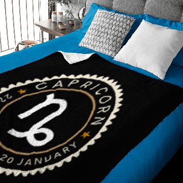 Discover CAPRICORN - Born in December Baby Blankets