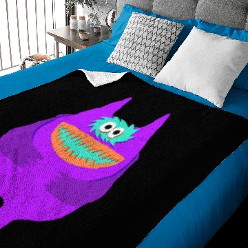 Discover Purple Nauga Stuffed Animal Cute Monster Baby Blankets