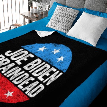 Discover Joe Biden Braindead Baby Blankets