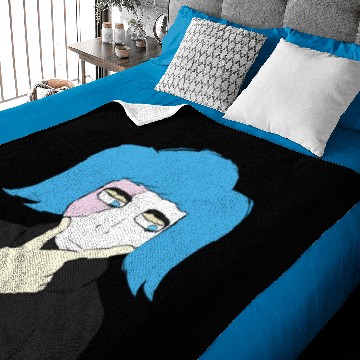 Discover sally tocxanh face Baby Blankets