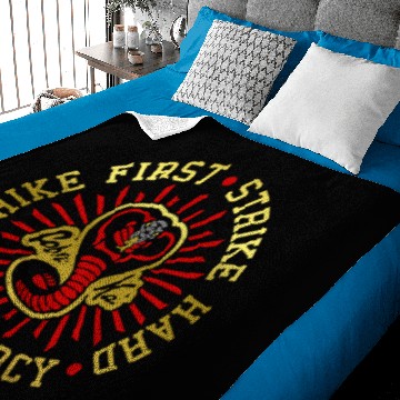 Discover Cobra Kai The Karate Kid Baby Blankets