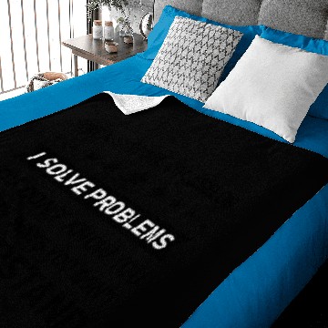 Discover School Counselor Baby Blankets | Solve Problems Don't Know