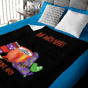 Discover This Witch Needs Coffee Before Any Hocus Pocus Baby Blankets