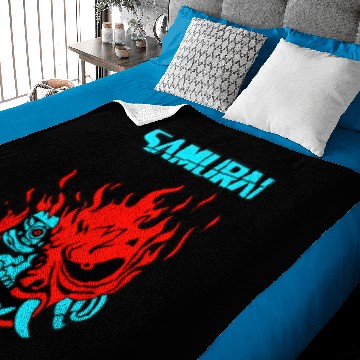 Discover Cyberpunk 2077 Baby Blankets