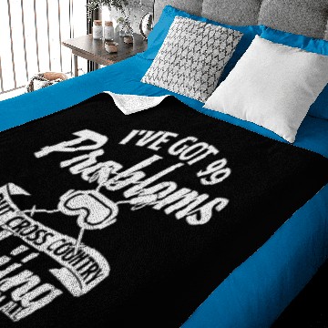 Discover I have 99 problems that cross-country skiing solve Baby Blankets