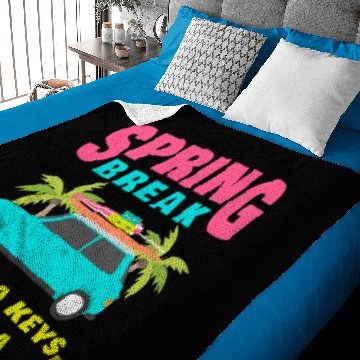 Discover Spring Break Florida Keys Apparel Baby Blankets