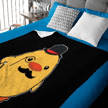 Discover Fancy Duck With a Cane Funny Duck Gift Baby Blankets