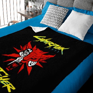 Discover Cyberpunk 2077 Baby Blankets