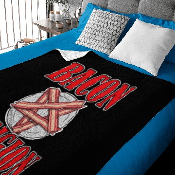 Discover Bacon religion Baby Blankets