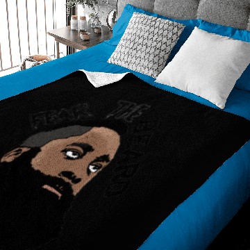 Discover Fear The Beard Baby Blankets