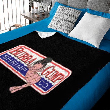 Discover Bubba Gump Shrimp Co Baby Blankets