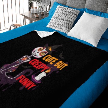 Discover cute but creepy funny Baby Blankets