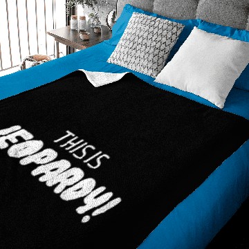 Discover Jeopardy Blue present Baby Blankets