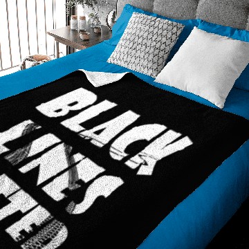 Discover black lines matter drifting car tuner racing gift Baby Blankets