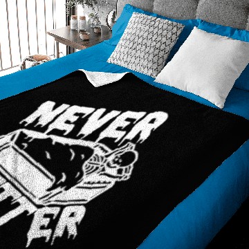 Discover Never better skeleton Baby Blankets