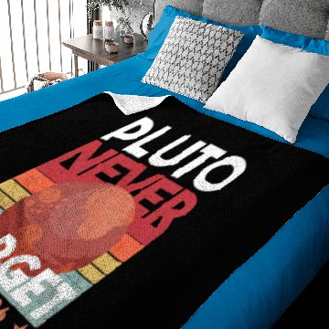 Discover Pluto Never Forget 1930-2006 Baby Blankets