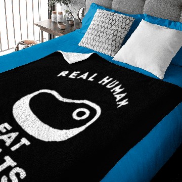 Discover Real Human Eat Meats Baby Blankets