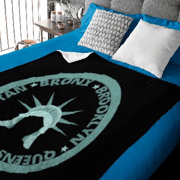 Discover New York City - NYC - Districts Baby Blankets