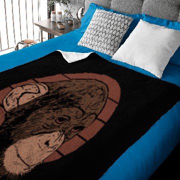 Discover monkey chimpanzee Baby Blankets