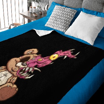 Discover Monster Teddy bear Baby Blankets