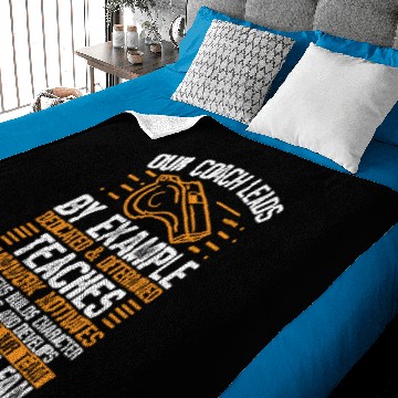 Discover Basketball Coach High School Team Throw Coaches Baby Blankets