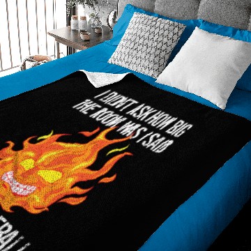 Discover Cool Wizard Saying Casting Scary Fireball With Dis Baby Blankets