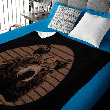 Discover Grizzly Bear Animal Baby Blankets