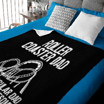Discover Rollercoaster Dad, roller coaster Baby Blankets