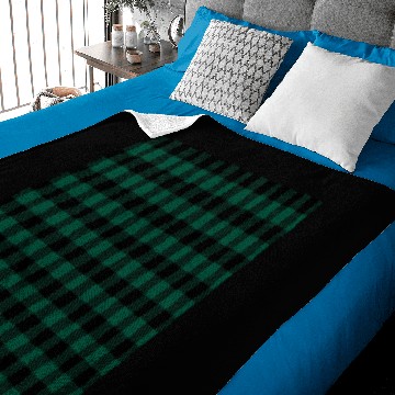 Discover Green Buffalo Plaid Baby Blankets