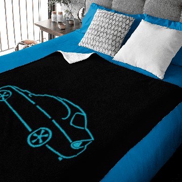 Discover Jaguar S-Type Contour, blue Baby Blankets