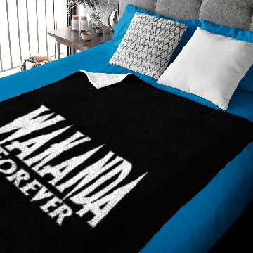 Discover merch Wakanda Forever Baby Blankets