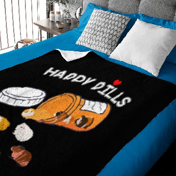 Discover Happy Pill Guinea Pig Baby Blankets