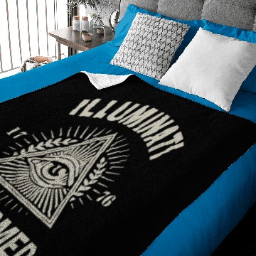 Discover Truther Conspiracy Illuminati Confirmed Protest Baby Blankets