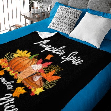 Discover Funny Halloween Pumpkin Spice Baby Blankets