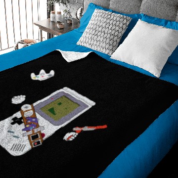 Discover Gameboy Cowboy Baby Blankets