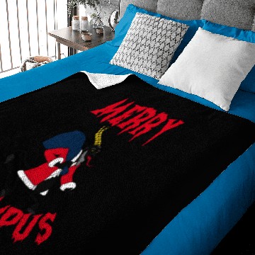 Discover Merry Krampus Baby Blankets