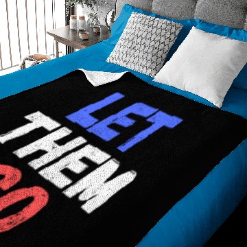 Discover let them go Baby Blankets