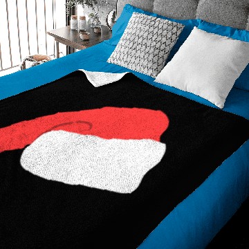 Discover Funny Santa Claus Hat Baby Blankets
