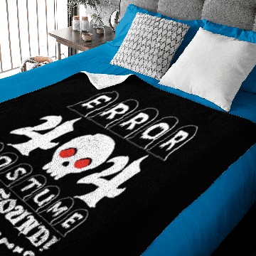 Discover Error 404 Costume Not Found Halloween Baby Blankets