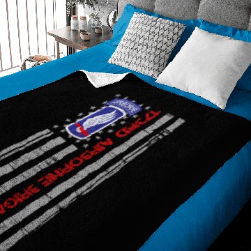 Discover 173rd Airborne Brigade US Army Veteran Baby Blankets