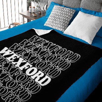 Discover Wexford in Solid and Outlines Baby Blankets