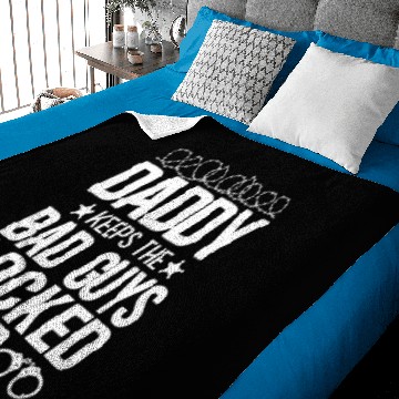 Discover Correctional Officer Dad Father Baby Blankets